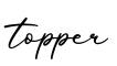 单词topper书写