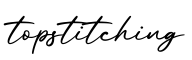 单词topstitching书写