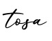 单词tosa书写
