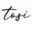 单词tosi书写