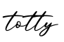 单词totty书写