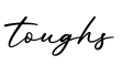 单词toughs书写