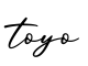 单词toyo书写