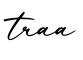 单词traa书写