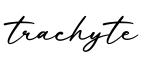 单词trachyte书写