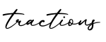 单词tractions书写