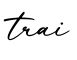 单词trai书写