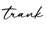 单词trank书写