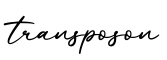 单词transposon书写
