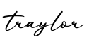 单词traylor书写