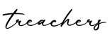 单词treachers书写