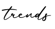 单词trends书写