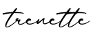 单词trenette书写