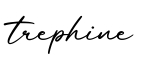 单词trephine书写