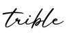 单词trible书写