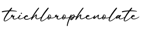 单词trichlorophenolate书写