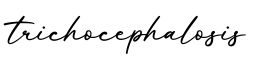 单词trichocephalosis书写