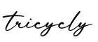 单词tricycly书写
