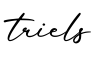单词triels书写