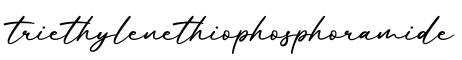 单词triethylenethiophosphoramide书写