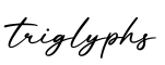 单词triglyphs书写