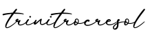 单词trinitrocresol书写