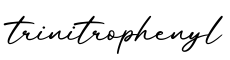 单词trinitrophenyl书写