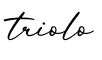 单词triolo书写