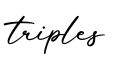 单词triples书写