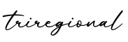 单词triregional书写