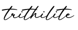 单词trithilite书写