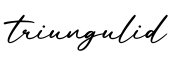 单词triungulid书写