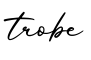 单词trobe书写