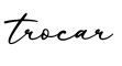 单词trocar书写