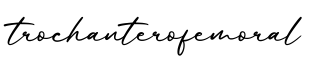 单词trochanterofemoral书写