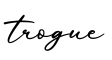 单词trogue书写