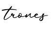 单词trones书写