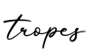 单词tropes书写