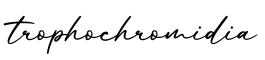 单词trophochromidia书写