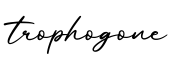 单词trophogone书写