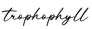 单词trophophyll书写