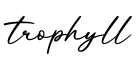 单词trophyll书写
