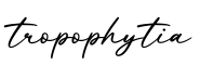单词tropophytia书写