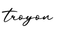 单词troyon书写
