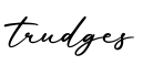 单词trudges书写