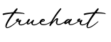 单词truehart书写