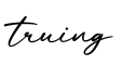 单词truing书写