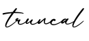 单词truncal书写