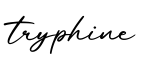 单词tryphine书写