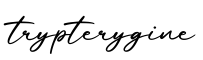 单词trypterygine书写